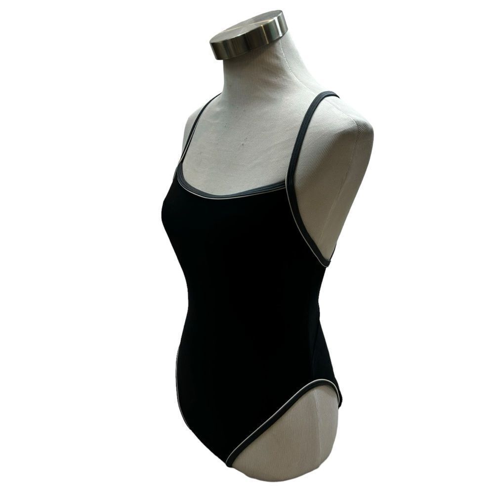 Ladies‎ Anne Cole Collection Black One Piece Open Back Swim Suit Size 10